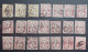11 - 23 // Schweiz - Suisse - Value 5000 Euros - Lot De Timbre N° 53 - 54 - 55 - 1882 - Papier Blanc - Tous 2ème Choix - Gebraucht