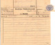 Telegramm Von 1926 Mit Rückseitiger Werbung - Other & Unclassified