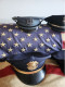 RARELot 6 Casquettes Police US Originales Avec Badges - Politie & Rijkswacht