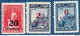 Turkey 1929  Overprinted Stamps 3 Values MH 2011.2729 Basic Stamps With Ottoman Lettering - Otros & Sin Clasificación