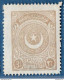 Turkey 1923 3¼ Pia Perf 13¼  MH 2011.2706  Ayyildiz First Printing - Unused Stamps