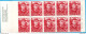 Sweden 1969 ILO Symbol On Stamp Booklet With 10 Stamps Featuring An Industr Labourer MNH 69M632 - ILO