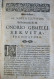 CHEVALERIE. Milan 1649 - VALMARANA - Modo Del Far Pace In Via Cavaleresca, E Christiana - Libros Antiguos Y De Colección