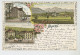 SUISSE - ARGOVIE - Gruss Aus MURI (carte Ayant Circulé En 1900) - Muri