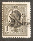 ROUMANIE YT 215 OBLITERE PERFORE S.C "CHARLES  1ER" ANNÉES 1909/1914 VOIR 2 SCANS - Oblitérés