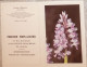 Petit Calendrier De Poche 1983 Plante Fleur Orchis Militaire Pharmacie  Fleury Les Aubrais Loiret Création Engelhard - Petit Format : 1981-90