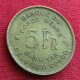 Congo Belgian 5 Francs 1947  Belgish  #1 - Altri & Non Classificati