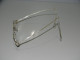 -PAIRE LUNETTES ARGENT MASSIF XIXe FACE A MAIN,LORGNONS, BESICLES, BINOCLES E - Zilverwerk