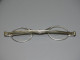 Delcampe - -PAIRE LUNETTES ARGENT MASSIF XIXe FACE A MAIN,LORGNONS, BESICLES, BINOCLES E - Silberzeug