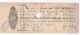 1911.  AUSTRIA,VIENNA TO SERBIA,CHEQUE WITH 4 X 10 HELLER REVENUE STAMPS - Fiscaux