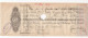 1911.  AUSTRIA,VIENNA TO SERBIA,CHEQUE WITH 4 X 10 HELLER REVENUE STAMPS - Revenue Stamps