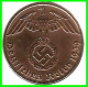 GERMANY - ALEMANIA DEUTFCHES REICH SERIE DE 7 MONEDAS DE 0.01 REICHSPFENNIG AÑO 1939 BRONCE 2ª GUERRA MUNDIAL - 1 Reichspfennig