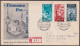 F-EX45742 FERNANDO POO 1965 REG FDC XXV YEAR OF PEACE LEARNING FRUIT TO SPAIN.  - Fernando Poo