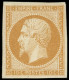 * EMPIRE NON DENTELE - 13A  10c. Bistre, T I, Nuance Bistre-orangé, Frais Et TTB. C - 1853-1860 Napoleon III