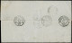 Let EMPIRE NON DENTELE - 14A  20c. Bleu Obl. PC 1896 S. LAC, Càd ALGER BB MARSEILLE 16/5/59, Ind. 22, TTB - 1849-1876: Période Classique