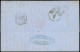 Let EMPIRE NON DENTELE - 14A  20c. Bleu T I Et N°16 40c. Orange Obl. PC 1896 S. LAC, Càd T15 MARSEILLE 31/7/58, Arr. MIL - 1849-1876: Période Classique