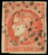 EMISSION DE BORDEAUX - 48c  40c. Rouge-orange, Obl. GC, TB - 1870 Bordeaux Printing