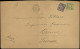 Let OBLITERATIONS PAR DEPARTEMENTS - 87/ALPES MARITIMES N°82 Et 97 Obl. Càd CHARGEMENTS/NICE 23/3/92 Sur Env. Rec., Arr. - 1877-1920: Période Semi Moderne