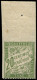 ** VARIETES - Taxe 31a   20c. Vert Olive, DENTELE 1 Côté, Bdf, TB - Other & Unclassified