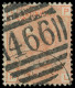 GRANDE BRETAGNE 58 : 4p. Orange, Planche 15, Obl. Killer A466, TB - Used Stamps