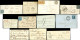 Let Lot De 20 Lettres Classiques, MP, Cursive, Grille, PC, GC, Dont 2 Affr. N°10, à étudier - Collections (with Albums)