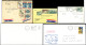 Let Archive De L'Amiral Ortolé, 15 Lettres Ou CP, Dont Porte Avion Clémenceau Et Charles De Gaulle, Porte Hélicoptère Je - Collections (with Albums)