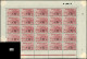 N°162/69, 2e Série Orphelins, Par Multiples Neufs Ou Obl., Dont ** N°168 BLOC De 24 Et 2 Blocs De 4, 1 Série Complète Ne - Sammlungen (im Alben)