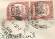 MONACO 75C+2FR25X2 1 DEFAUT LETTRE COVER EXPRES MONACO 1938 POUR SUISSE - Cartas & Documentos