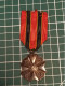 MEDAILLE DECORATION CIVIQUE POUR ACTE DE COURAGE, "ARGENT", BELGIQUE - Belgique