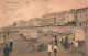 BELGIQUE - Blankenberge - La Digue - Cabines - Animé - Carte Postale Ancienne - Blankenberge