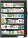 LOT DE  284 TIMBRES   JAPON OBLITERES SUR FRAGMENT - Colecciones & Series