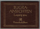 Kunstdruckalbum BUGRA  Ansichten Leipzig 1914 - Grafica & Design