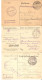 Allemagne Empire - 1914/16 - Petit Lot De 3 Kriegsgefangenensendung - Cachets Geprüft - F.A. - Kommandantur - Briefstemp - Prisoners Of War Mail