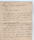 VP22.504 - Politique - PAIZAY LE SEC 1909 - LAS - Lettre De M. TROUVE,Député De La Haute - Vienne à M. RIDOUARD, Député - Político Y Militar