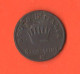 Italie 3 Cents Centesimi 1809 Napoleone I° Mint Mailand Milano Copper Coin - Napoleoniche