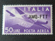ITALIA Trieste Aerea -1949- "Democratica" £. 50 Nuova Soprastampa MNH** (descrizione) - Poste Aérienne