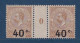 Monaco - Millésimes - Taxe - YT N° 12 ** - Neuf Sans Charnière - 1919 - Portomarken