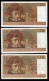 FRANCE -  Lot De 3 Billets Différents 10 Francs BERLIOZ - 10 F 1972-1978 ''Berlioz''