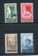 1934.BELGICA.BELGIQUE.YVERT 386/89**.NUEVO SIN  FIJASELLOS(MNH).CATALOGO 65€ - 1934-1935 Léopold III