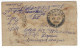 1905 - Enveloppe E P Half Anna Des Indes Pour Saïgon TAXE  40 C  N°10  SEUL - Au Dos, Transit Singapore - Sonstige & Ohne Zuordnung