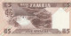 Zambia 5 Kwacha  ND/1980-1988 P-25  UNC - Sambia