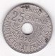 Protectorat Français 25 Centimes 1920 , Bronze Nickel, Lec# 131 - Tunisie