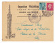 Lettre Exposition Philatélique 1 Avril 1945 Bourse Aux Timbres Lille Mariane De Dulac + Mercure - 1944-45 Marianne (Dulac)