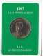 Medaille Koninklijke Munt PRINS LAURENT 1997 - Otros & Sin Clasificación