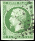 Obl. 12b - 5c. Vert Très Foncé. Obl. SUP. - 1853-1860 Napoléon III