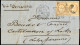 Obl. 36x2 - 10c. Siège X 2 Obl. étoile De Paris 2 S/lettre Frappée Du CàD De PARIS - ST-LAZARE Du 7 Février 1871 à Desti - Krieg 1870