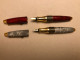 2 Stylos Plume Anciens - IRIDIUM POINT GERMANY - Pens