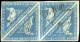 Obl. SG#6a - 4p. Blue. White Paper. Block Of 4. CGH Black Cancellation. SUP. - Cap De Bonne Espérance (1853-1904)