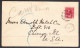 Canada Cover, Garson Creek Oct 7th ??, A1 Broken Circle Postmark, To Arnold Watch Co. Chicago USA - Brieven En Documenten