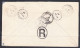 Canada Cover, Registered, Oakburn Manitoba, Oct 24 1927, A3 Broken Circle Postmark, To Dominion Lands Office (Dauphin) - Covers & Documents